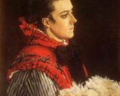 克劳德 莫奈 : Camille with a Small Dog